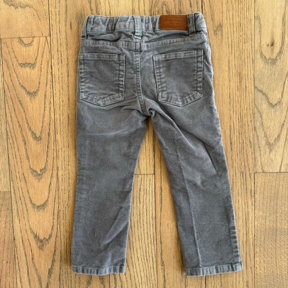 Janie and Jack Little Boys Gray Corduroy Pants Size 3 - Picture 5 of 13